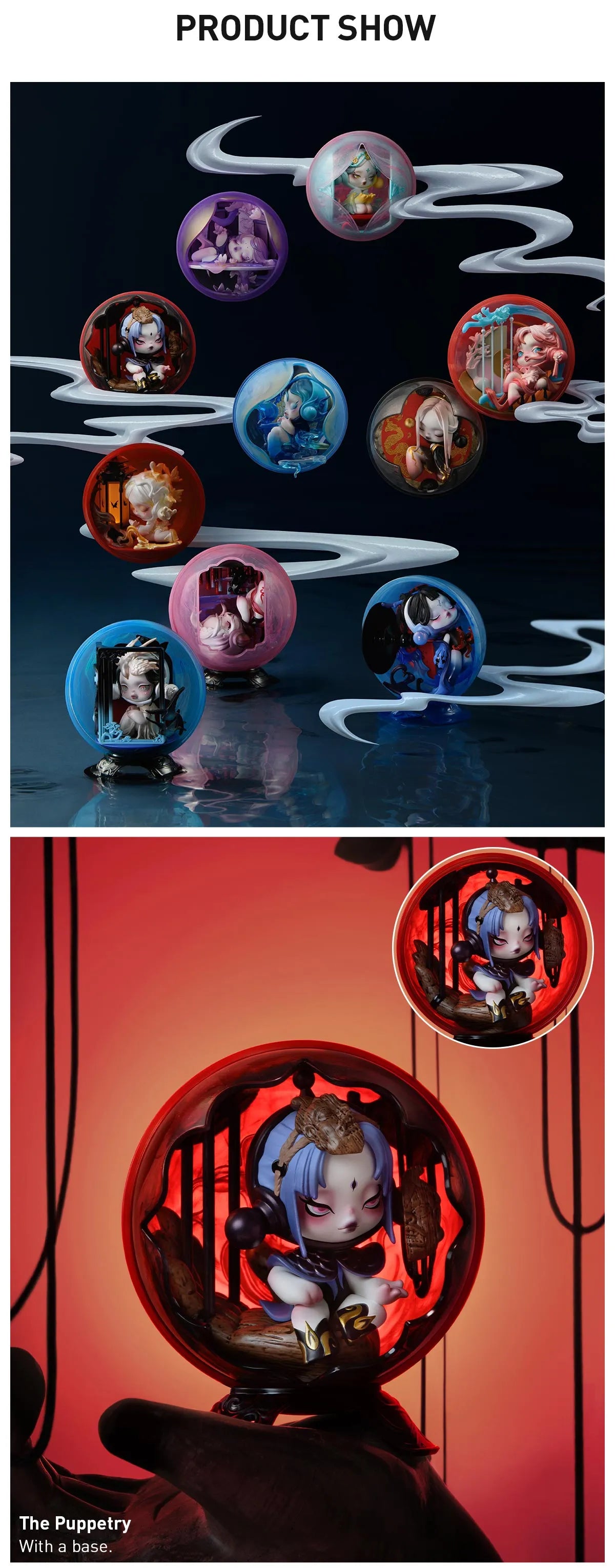Popmart x Skull Panda Mirage Series Blind Box