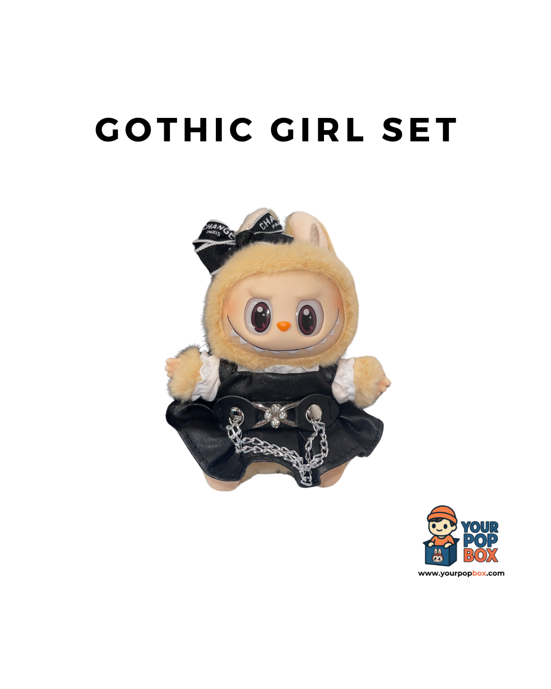 Labubu Clothing - Gothic Girl Set