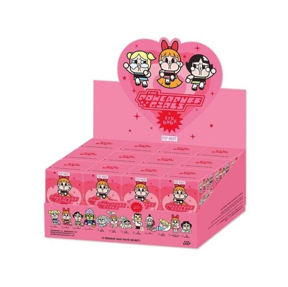 POP MART x Crybaby The Powerpuff Girls Series Blind Box