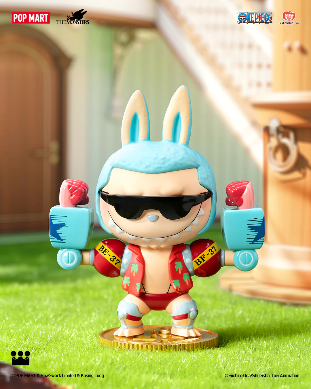 POP Mart THE MONSTERS × One Piece Series Figures Blind