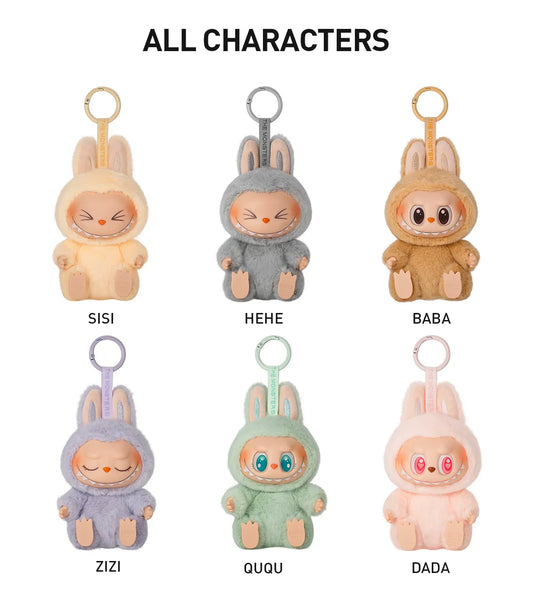 POP MART The Monsters Have a Seat Series Plush Pendant Blind Box V2