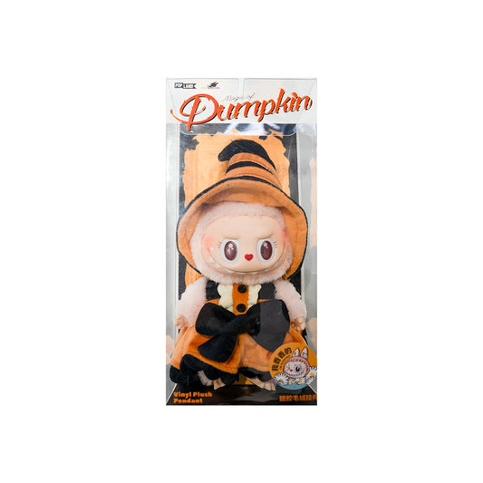 POP MART Labubu The Monsters Mokoko Magic Of Pumpkin Vinyl Plush Pendant 2024 Limited Edition