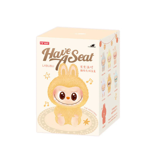 POP MART The Monsters Have a Seat Series Plush Pendant Blind Box V2