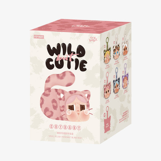CRYBABY Wild but Cutie Series - Vinyl Plush Pendant Blind Box