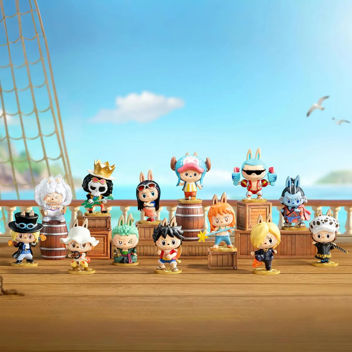 POP Mart THE MONSTERS × One Piece Series Figures Blind