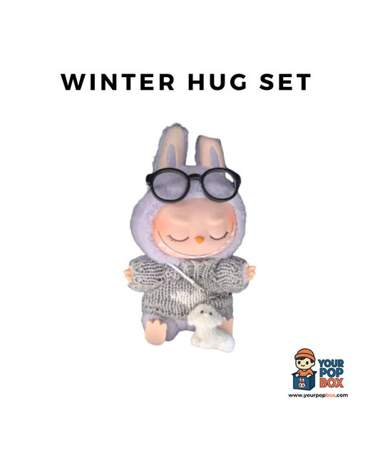 Labubu Clothing - Winter Hug Set